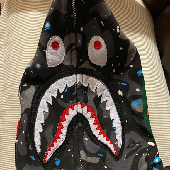 HOODIE GALACTIC ALL OVER PRINT NEW - Picture 6 of 6